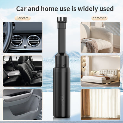 Handheld wireless vacuum cleaner, car-mounted fast and powerful vacuum and blower all-in-one machine, motorcycle household dual-use compact vacuum cleaner