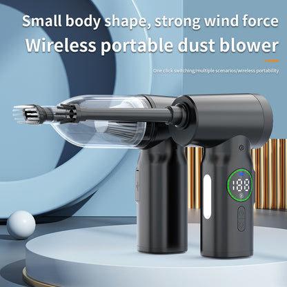 Kapeezi Multifunctional wireless car dust blower suction blower three-in-one car dual-use wireless hair dryer